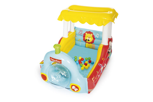 Bestway Fisher-Price Train Ball Pit, Inflatable Kids Play Centre - BestwayEgypt