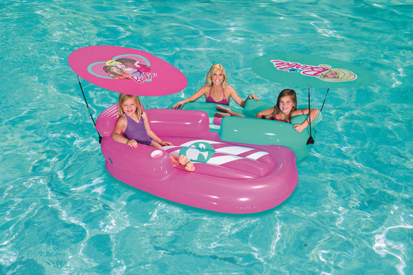 Barbie 1.78m x 1.70m Sporty Girl Pool Lounge - BestwayEgypt