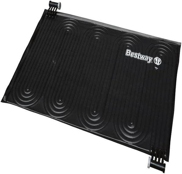 Bestway 58423, Solar Heater for Swimming Pools Water for Adults Unisex, Black (Black), 1.1 m x 1.7 m - BestwayEgypt