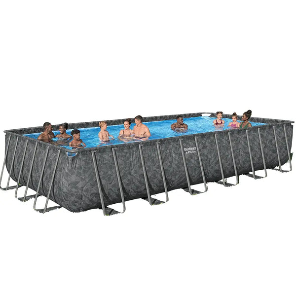 APX 365 Rectangular Pool Set 7.32m x 3.66m x 1.32m Bestway 561KG - BestwayEgypt