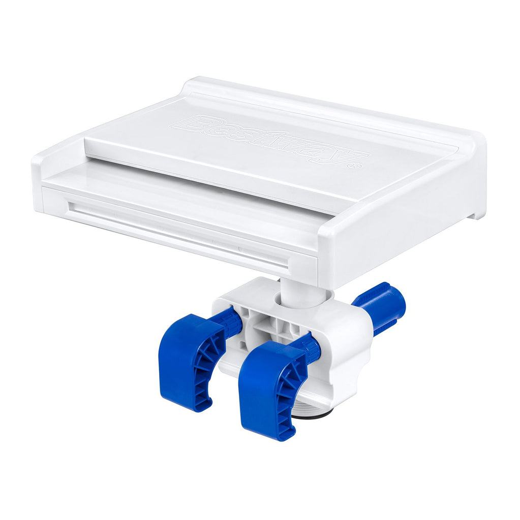 Bestway bw58619 flowclear soothing waterfall, above ground pool accessory with led lights, multicolor