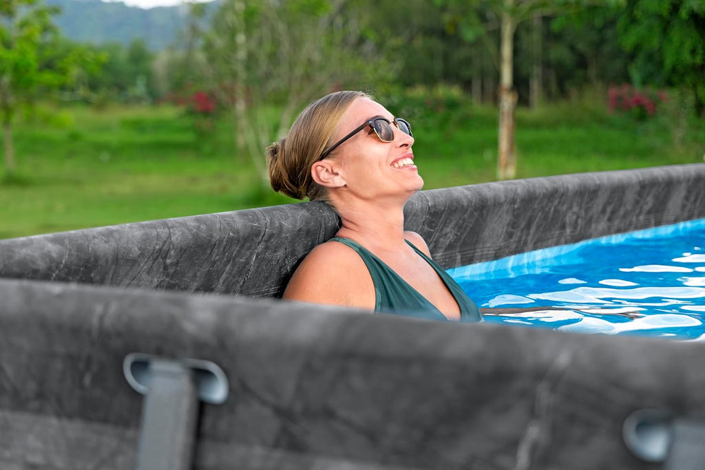 Bestway Above Ground APX 365 Rectangular Pool Set 5.49m x 2.74m x 1.32m With Sand