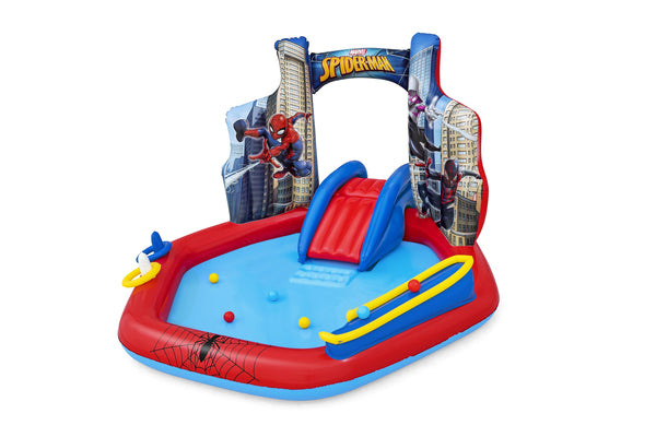 Spider-Man™ 6'11" x 6'9" x 50"/2.11m x 2.06m x 1.27m Play Center - BestwayEgypt