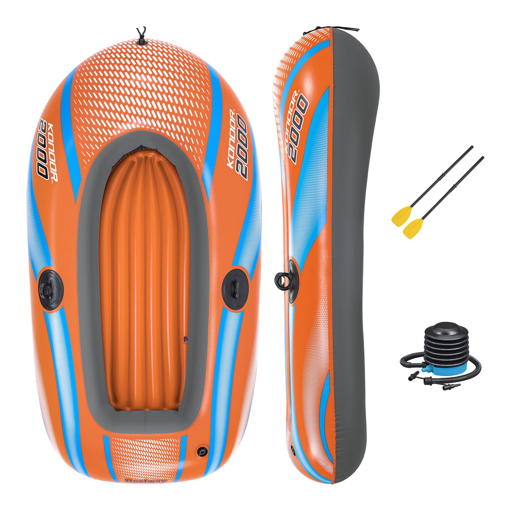 6'1" x 38"/1.85m x97cm Kondor 2000 Raft Set