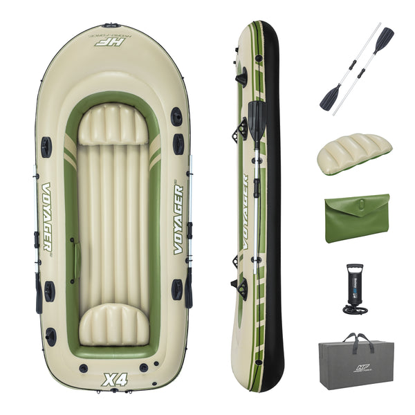 11'6" x 57"/3.5m x 1.45m Voyager X4 Raft Set