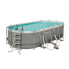 Power Steel™ 5.49m x 2.74m x 1.22m Oval Pool Set - BestwayEgypt