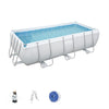 Power Steel 4.04m x 2.01m x 1.00m Rectangular Pool Set - BestwayEgypt