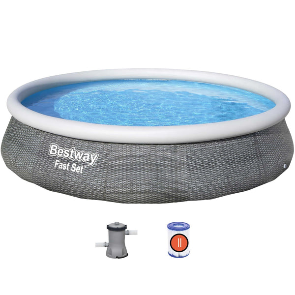 Fast Set 3.96m x 84cm Pool Set - BestwayEgypt