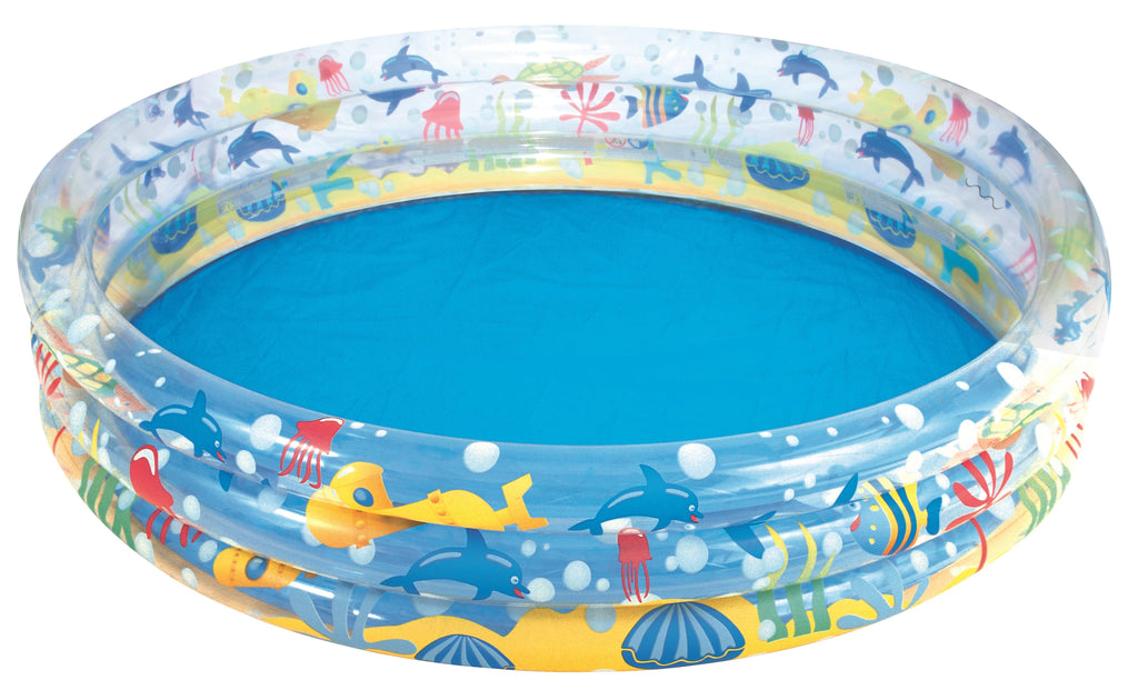 Bestway 1.83m x H 33cm Deep Dive 3-Ring Pool - BestwayEgypt