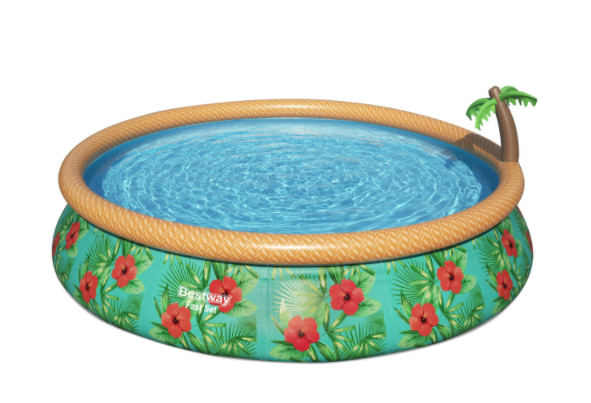 Bestway Fast Set 4.57m x 84cm Paradise Palms Pool Set - BestwayEgypt