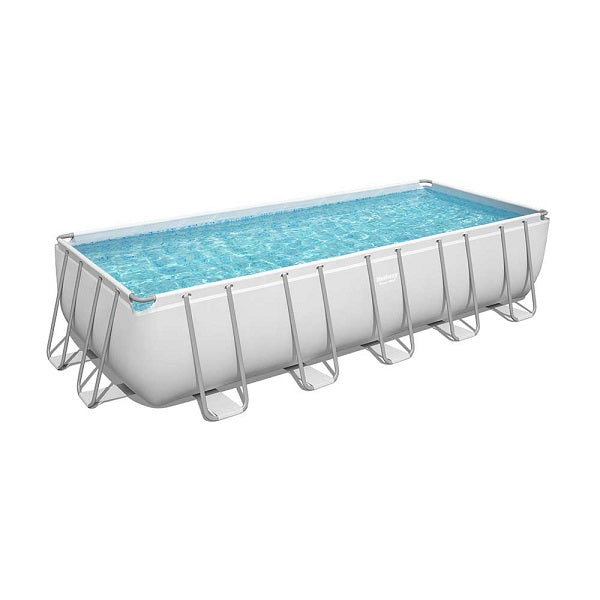 Bestway Power Steel 6.40 x 2.74 x 1.32m Rectangular Pool Set - BestwayEgypt