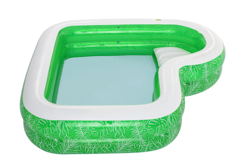 Bestway 2.31m x 2.31m x 51cm Tropical Paradise Family Pool