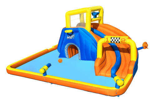 Bestway H2OGO! 5.51m x 5.02m x 2.65m Super Speedway Mega Water Park - BestwayEgypt