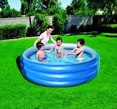 Bestway Φ2.01m x H53cm Big Metallic 3-Ring Pool - BestwayEgypt