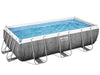 Power Steel™ 4.04m x 2.01m x 1.00m Rectangular Pool Set